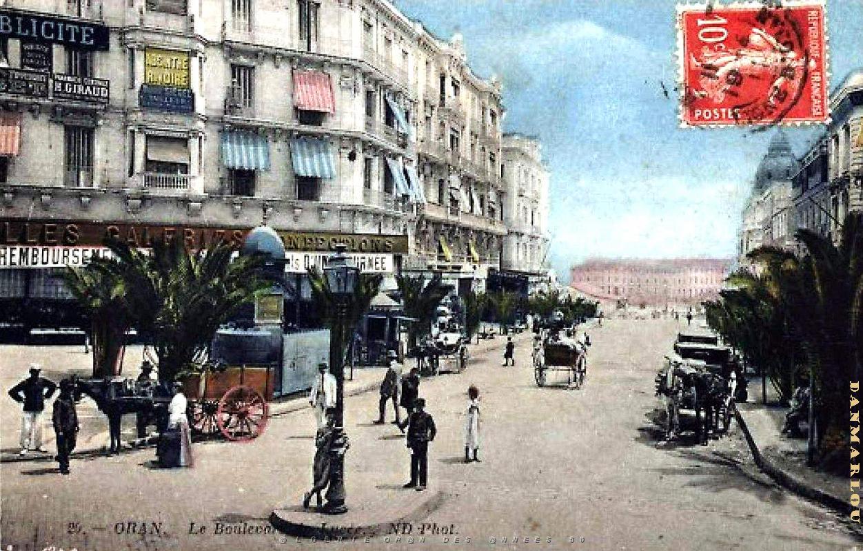 Oran - Boulevard du Lycee - 1914.jpg
